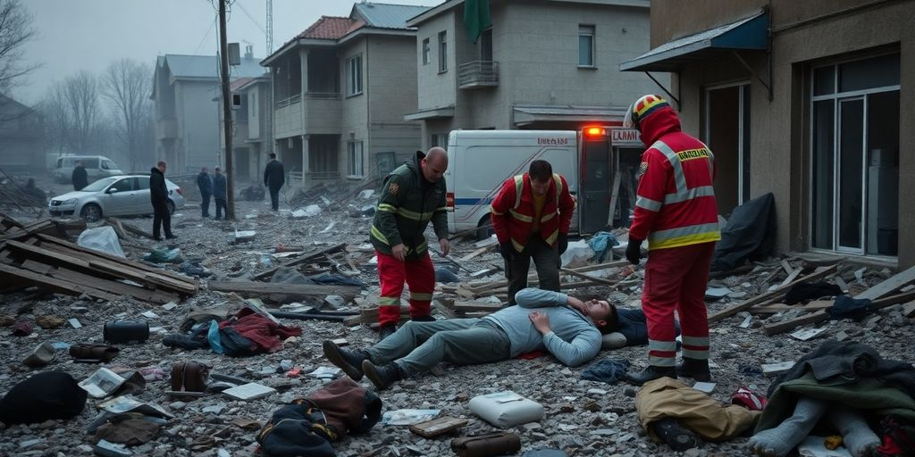Tragic Toll: Russian Attacks Leave Two Dead and Many Injured in Ukraine 25