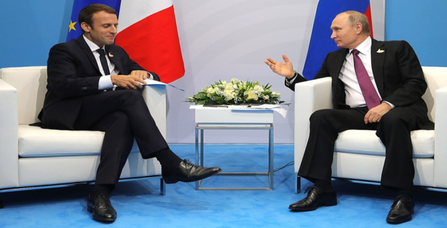 Russia Dismisses Macron’s Speech as ‘Out of Touch’ and a Threat to Europe 25